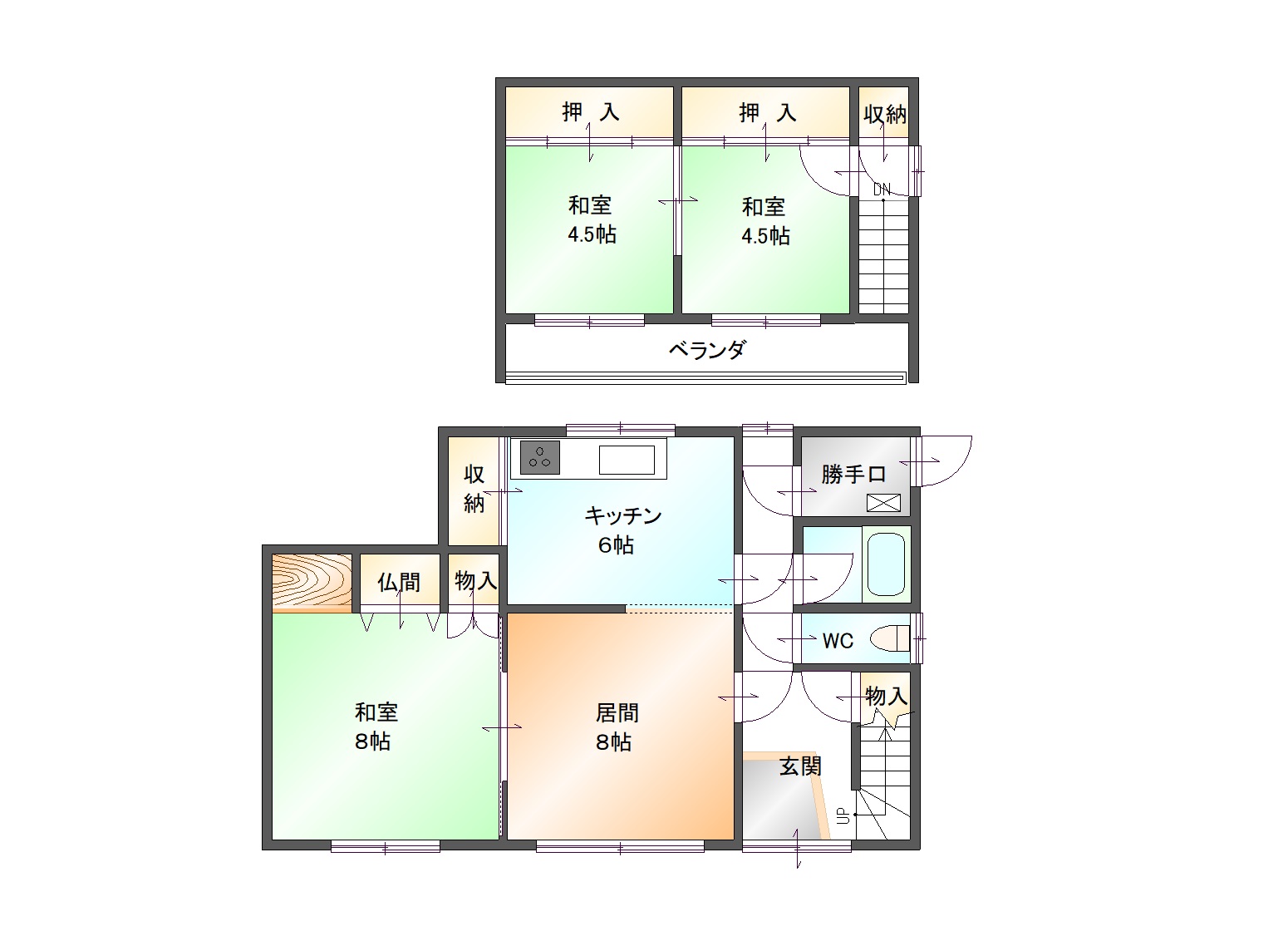 間取図